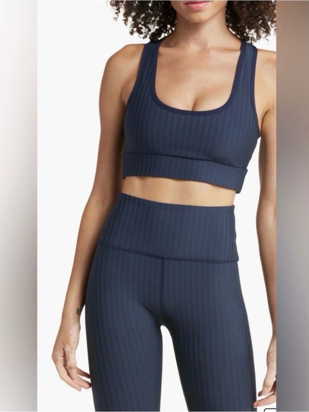 Beyond Yoga Work It Over Longline Bra